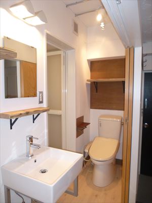 ざっくりと仕上げたお部屋 賃貸物件のリフォーム ざっくりと仕上げたお部屋 賃貸物件のリフォーム